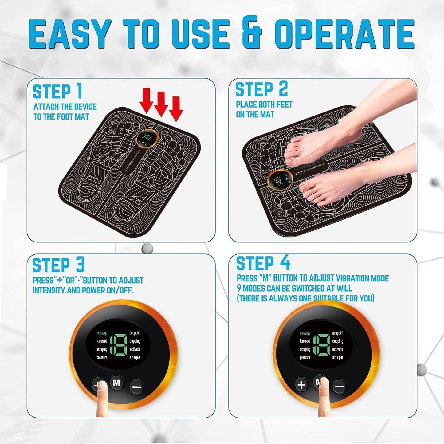 Instant Pain Relief Foot Massager - Fast and Effective